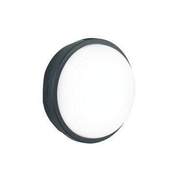 PLAFONIERA A LED EVER ANTRACITE DIAM. 22.1CM - 20W 3000K/4000K 2500lm