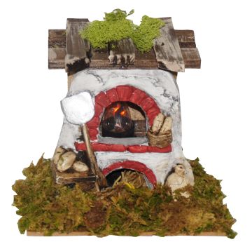 FORNO FUNZIONANTE 18X16X16CM FORNO FUNZIONANTE 18X16X16CM