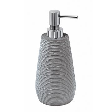 LINEA GEMINI - DOSASAPONE IN RESINA GRIGIO