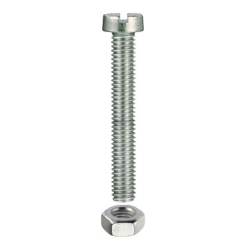 SET 10 VITI METRICHE TESTA CILINDRICA M4 X 25