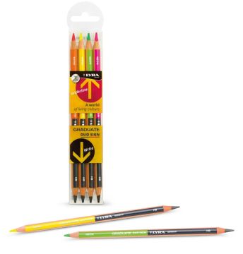 LYRA - GRADUATE DUO SIGN ASTUCCIO 4 MATITE COLORATE 