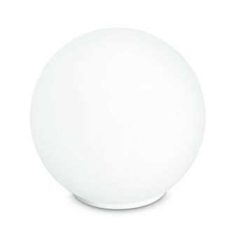 LAMPADA DA TAVOLO A LED CITY BIANCO SATINATO 15X16CM - 1XE14 40W