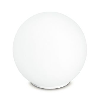 LAMPADA DA TAVOLO A LED CITY BIANCO SATINATO 20X21CM - 1XE14
