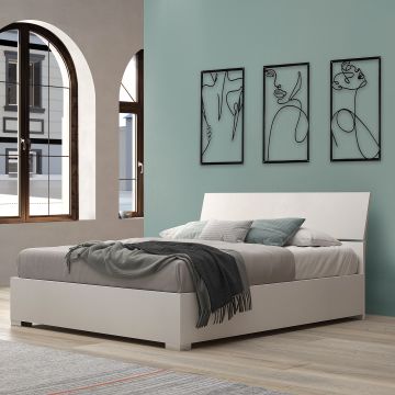 LETTO MATRIMONIALE CONTENITORE OLMO 