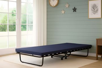 LETTO PIEGHEVOLE MOD.BASIC CON MATERASSO 