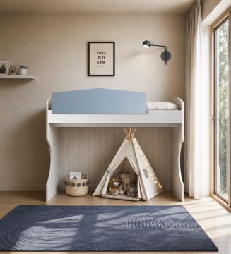 LETTO A CASTELLO ROVERE NORDICO E AVIO