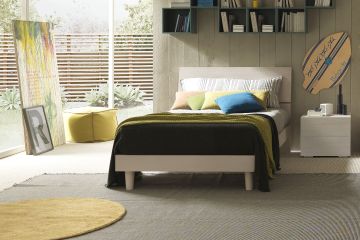 LETTO CON GIROLETTO 1 PIAZZA E 1/2 OLMO 
