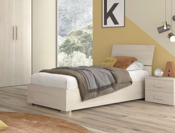 LETTO SINGOLO CONTENITORE MOD.EGOS OLMO