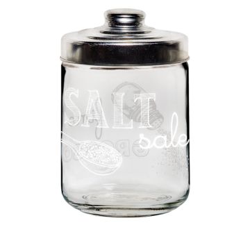 BARATTOLO IN VETRO DEC. EASY WHITE SALT CA 800CC