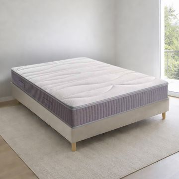 MATERASSO MATRIMONIALE MOD. MEMORY POKER 160X190 CM IN MEMORY FOAM ED ELIOCELL