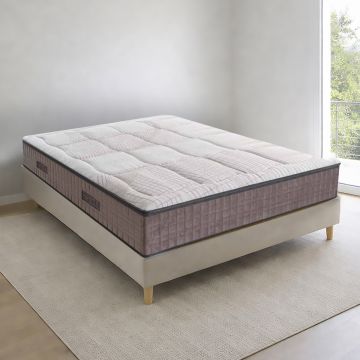 MATERASSO MOD. SINFONIA MATRIMONIALE 160X190CM A MOLLE INDIPENDENTI E MEMORY