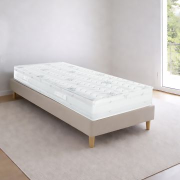 MATERASSO MOD. MEMORY GEL SINGOLO 80X190CM IN POLIURETANO ESPANSO E MEMORY