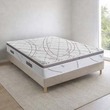 MATERASSO MOD. PILLOW TOP ELODY MATRIMONIALE 160X190CM A MOLLE TRADIZIONALI E MEMORY