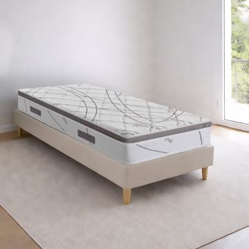MATERASSO MOD. PILLOW TOP ELODY SINGOLO 80X190CM A MOLLE TRADIZIONALI E MEMORY