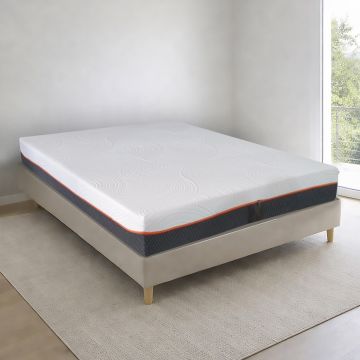 MATERASSO MATRIMONIALE MOD. HYPNOS 160X190CM CON MOLLE INSACCHETTATE E MEMORY