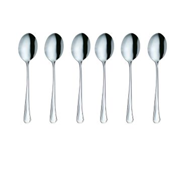 SET 6 CUCCHIANI DA CAFFE' LINEA ALASKA 13.7CM