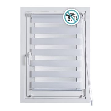 LINEA CLIP&FIX - TENDA NOTTE E GIORNO BIANCO 45X180CM