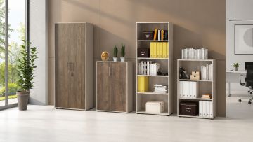 COMPOSIZIONE LIBRERIE MOD. OMEGA CACHEMIRE E EASTWOOD
