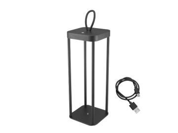 LAMPADA RICARICABILE LANTERNA NERA