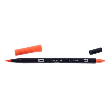 TOMBOW ABT - PENNARELLO DUAL BRUSH RED 