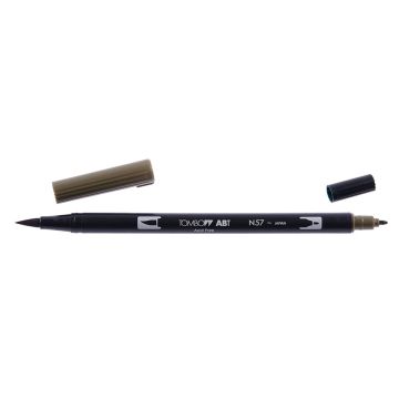 TOMBOW ABT - PENNARELLO DUAL BRUSH WARM GREY 5