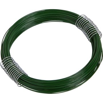 FILO GIARDINO PLASTIFICATO 50MT DIAM. 0.8mm VERDE