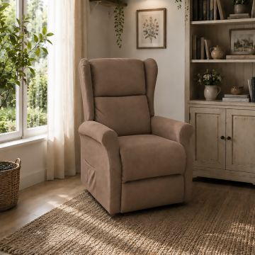 POLTRONA RELAX SX80159S  TESSUTO Q210-3  1 MOTORE