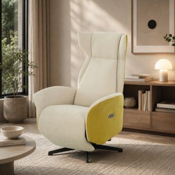 POLTRONA MOD. ARIANNA PLUS RELAX ELETTRICO ZERO GRAVITY IN TESSUTO