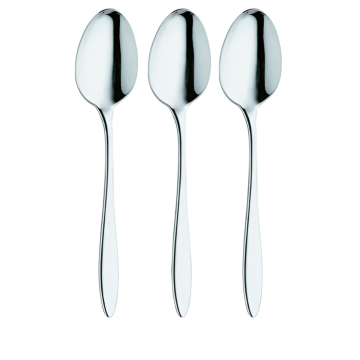 SET 3 CUCCHIAI DA TAVOLA STYLE IN ACCIAIO INOX