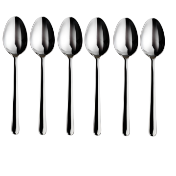 SET 6 CUCCHIANI DA MOKA LINEA SLIM 11.3CM