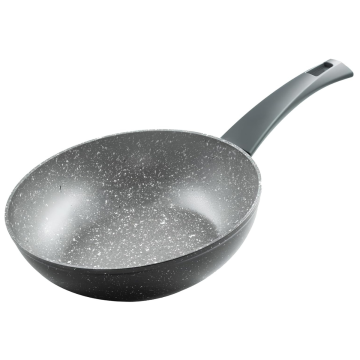 WOK 1 MANICO LINEA PIETRA RARA DIAM.28CM