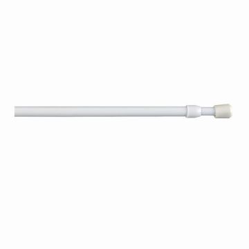SET 2 ASTINE A MOLLA ESTENSIBILI BIANCHE 50-85CM 