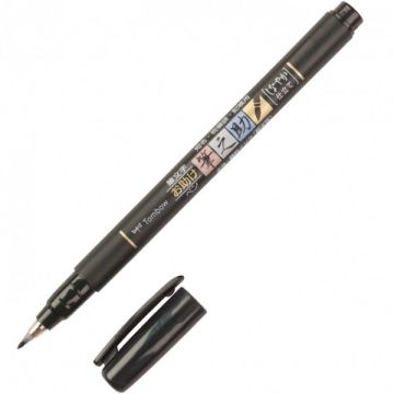 TOMBOW - MARKER FUDENOSUKE SOFT NERO 