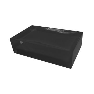 LINEA RAINBOW - PORTA SAPONE IN RESINA NERO 
