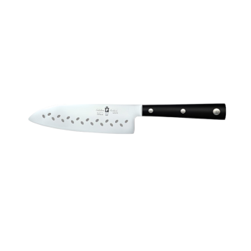 COLTELLO SANTOKU SUSHI LINE 16CM CON LAMA FORATA