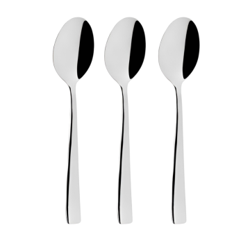 SET 3 CUCCHIAI DA TAVOLA LINEA RIVER 19.5CM