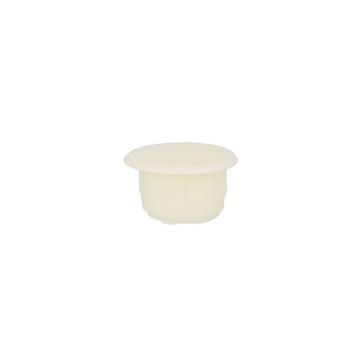SET 20 COPRIFORI IN PLASTICA BIANCO DIAM. 10mm