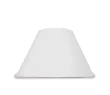 PARALUME TONDO 10.5X27X14.5CM BIANCO
