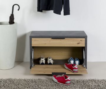 SCARPIERA/PANCA MOD. SEGNO CM 85X36.3 H. 52.3 TADAO E ROVERE ARTISAN