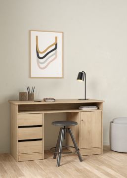 SCRIVANIA CM 126X55 H. 75.6 JACKSON HICKORY