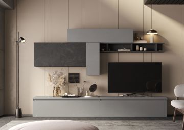 SOGGIORNO MODELLO INFINITY 2.0 ARDESIA/PIOMBO 