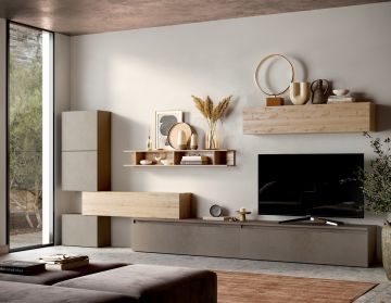 BASE SOGGIORNO MOD. INFINITY 2.0 ARGILLA/BRONZO/CADIZ