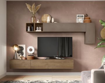SOGGIORNO MOD. INFINITY 2.0 BRONZO E MERCURE