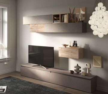 SOGGIORNO MODELLO INFINITY 2.0 ARGILLA/BRONZO/CADIZ 