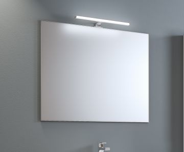 SPECCHIERA PANORAMICA CM 81 CON LAMPADA LED