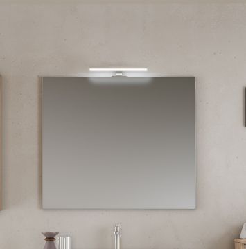 SPECCHIERA PANORAMICA CM 81 CON LAMPADA LED