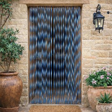 TENDA STRING IN PVC BLU-GRIGIO 120X230CM