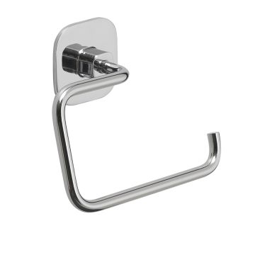 LINEA TEIDE - PORTA ROTOLO IN ACCIAIO INOX E CROMALL CROMATO