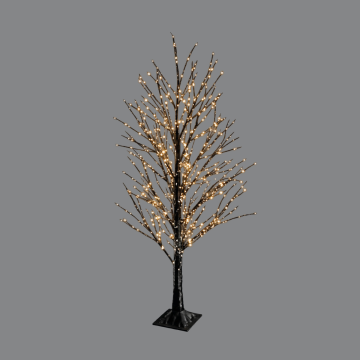 ALBERO LUMINOSO TIGLIO 800 LED BIANCO CALDO H. 150CM CON ADATTATORE