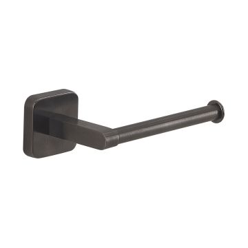 LINEA TONGA - PORTA ROTOLO IN ACCIAIO INOX E CROMALL GUN METAL